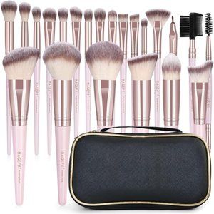 Makeup Brushes with Case, Professional Makeup Brush Set